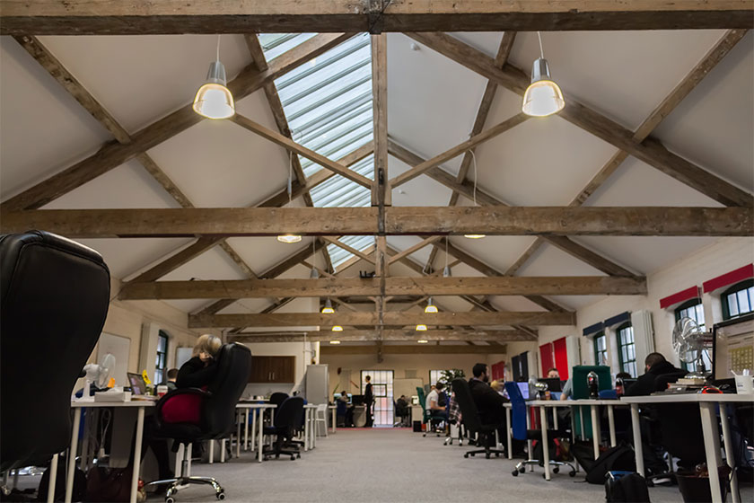 interior view of business premises