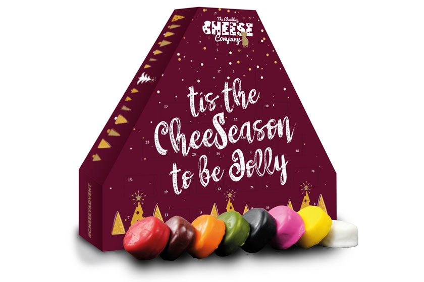 cheese advent calendar