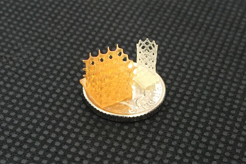 4D resin compared to coin